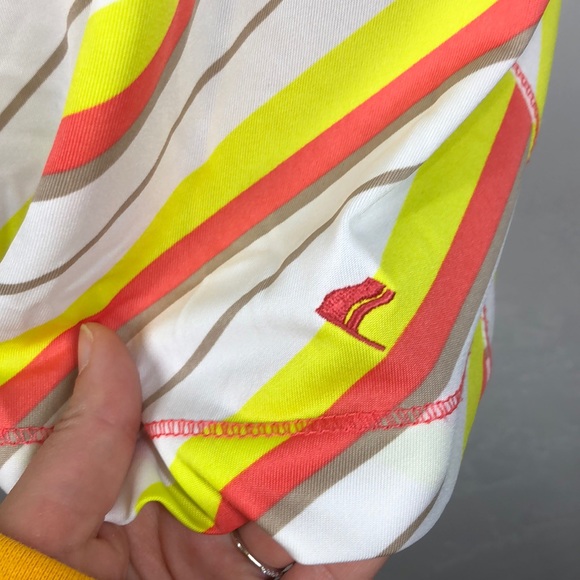 Golf America stripe polo size large - Picture 3 of 5